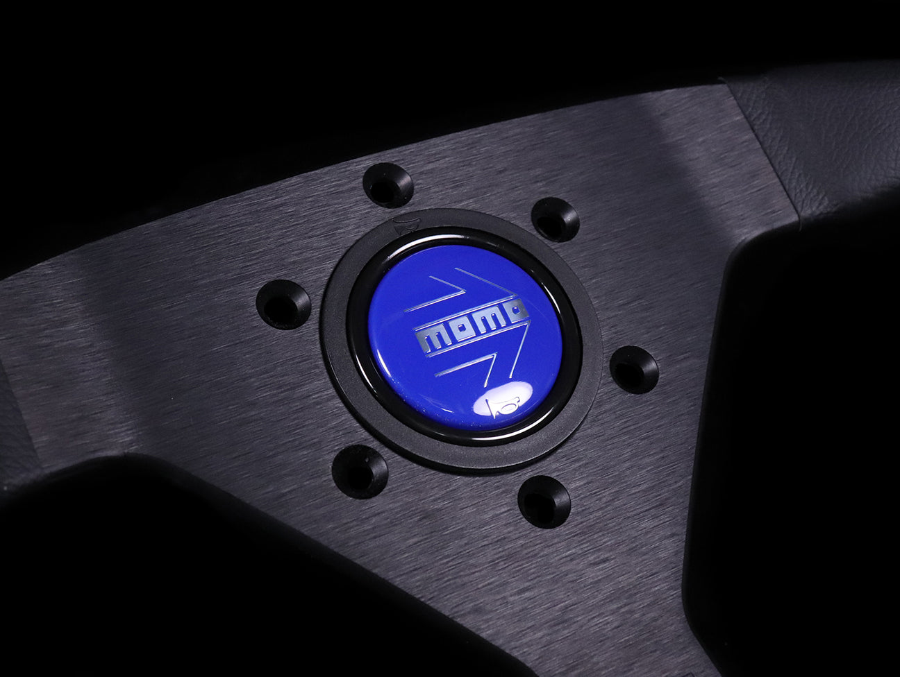 Momo Horn Button - Blue