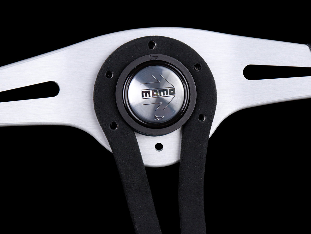 Momo Trek 350mm Steering Wheel - Black
