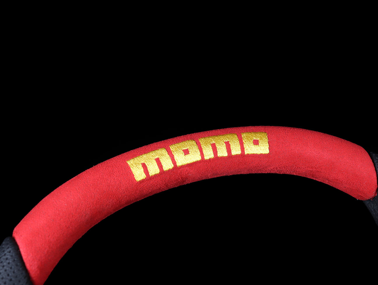 Momo Trek 350mm Steering Wheel - Red