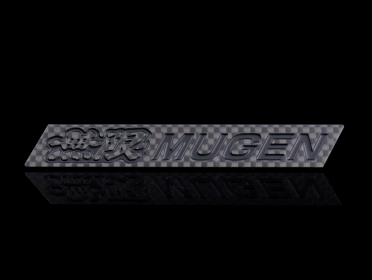 Mugen Dry Carbon Fiber Emblem