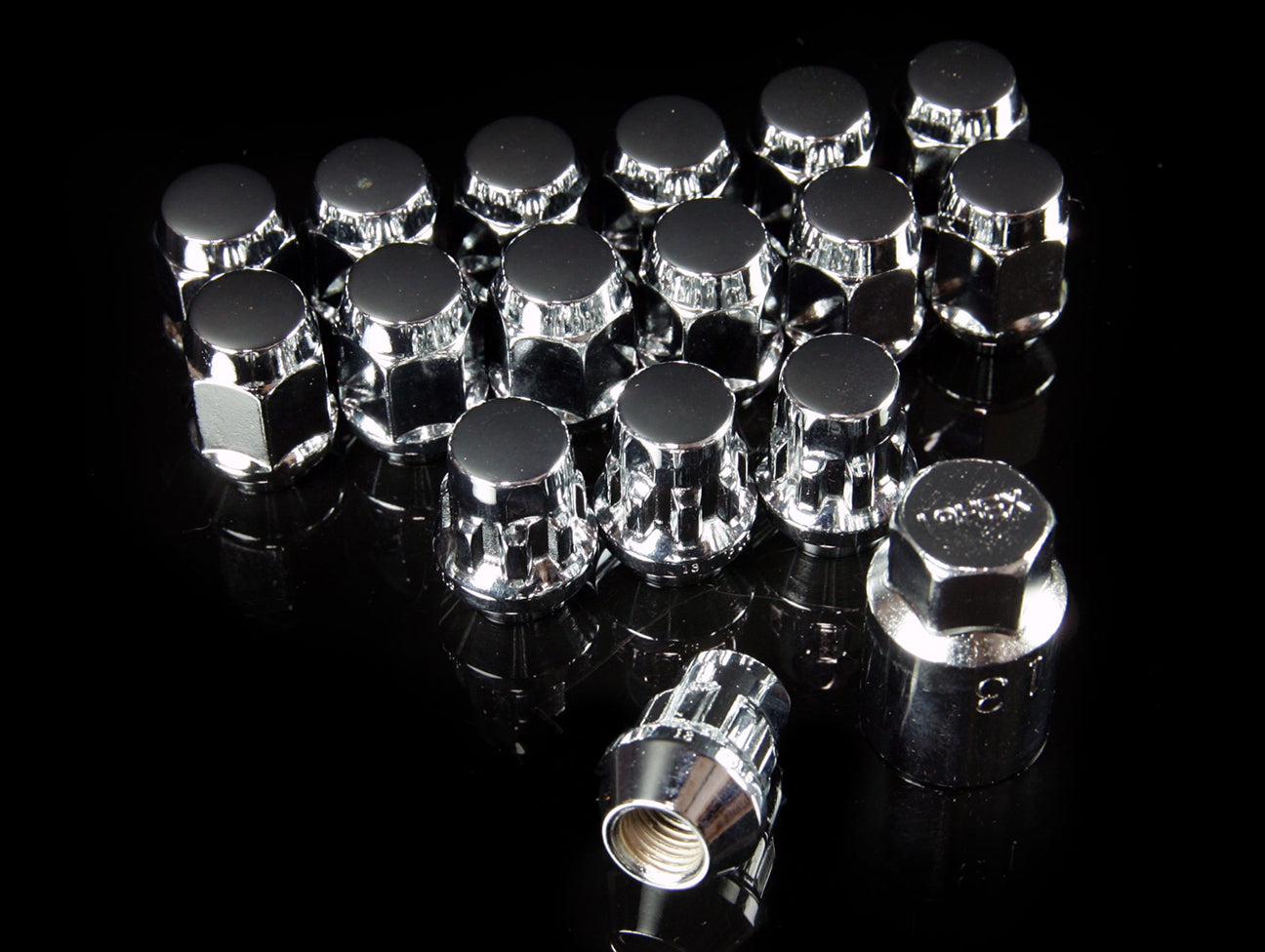 Mugen Lug Nut & Lock Set - Chrome