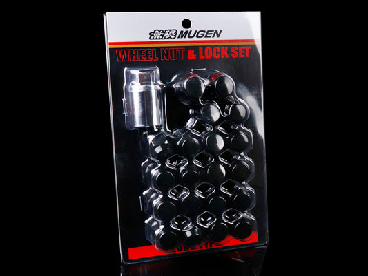 Mugen Lug Nut & Lock Set - Black