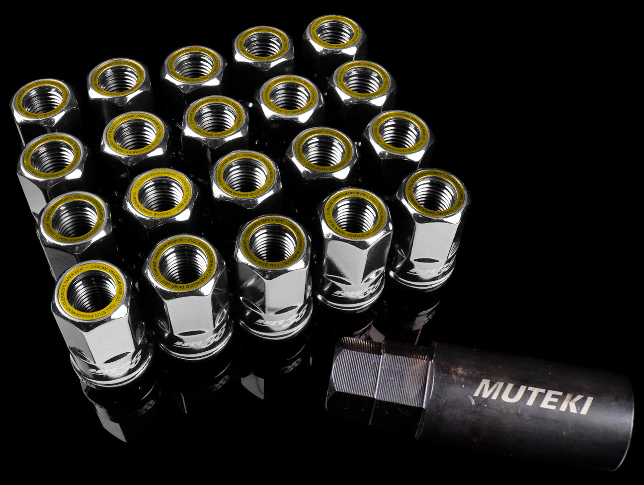 Muteki Super Tuner Lug Nuts - Open End - JHPUSA