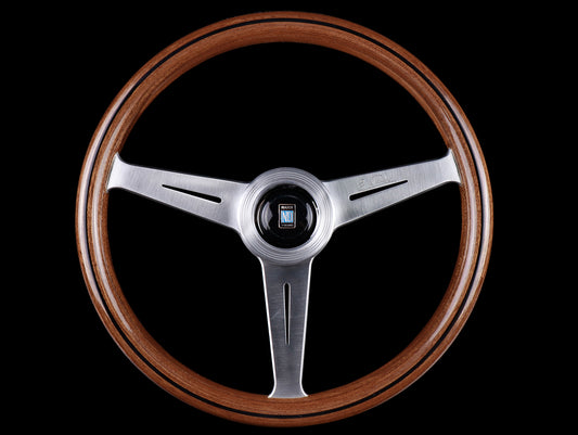 Nardi Classic Wood Marine 360mm Steering Wheel w/Satin Spokes