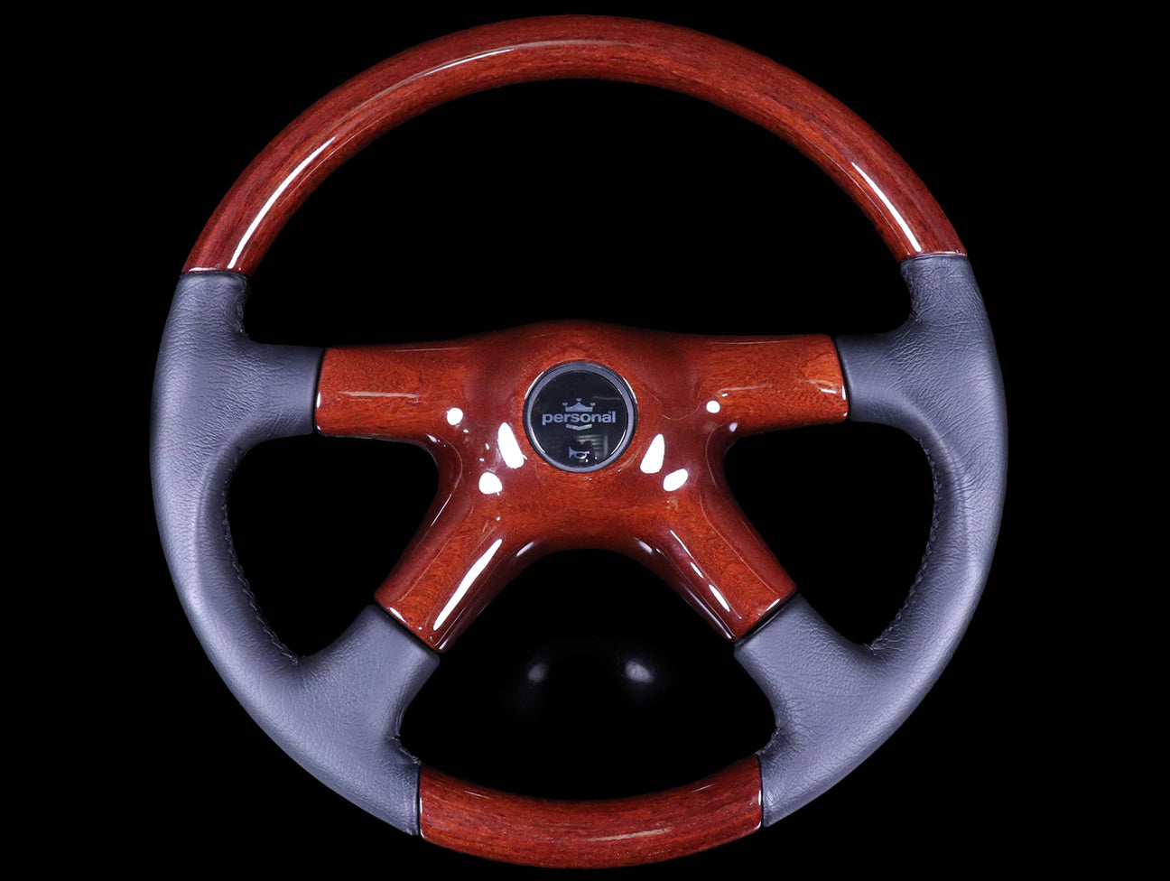 Personal Sprint 4 Prestige 365mm Wood & Leather Steering Wheel