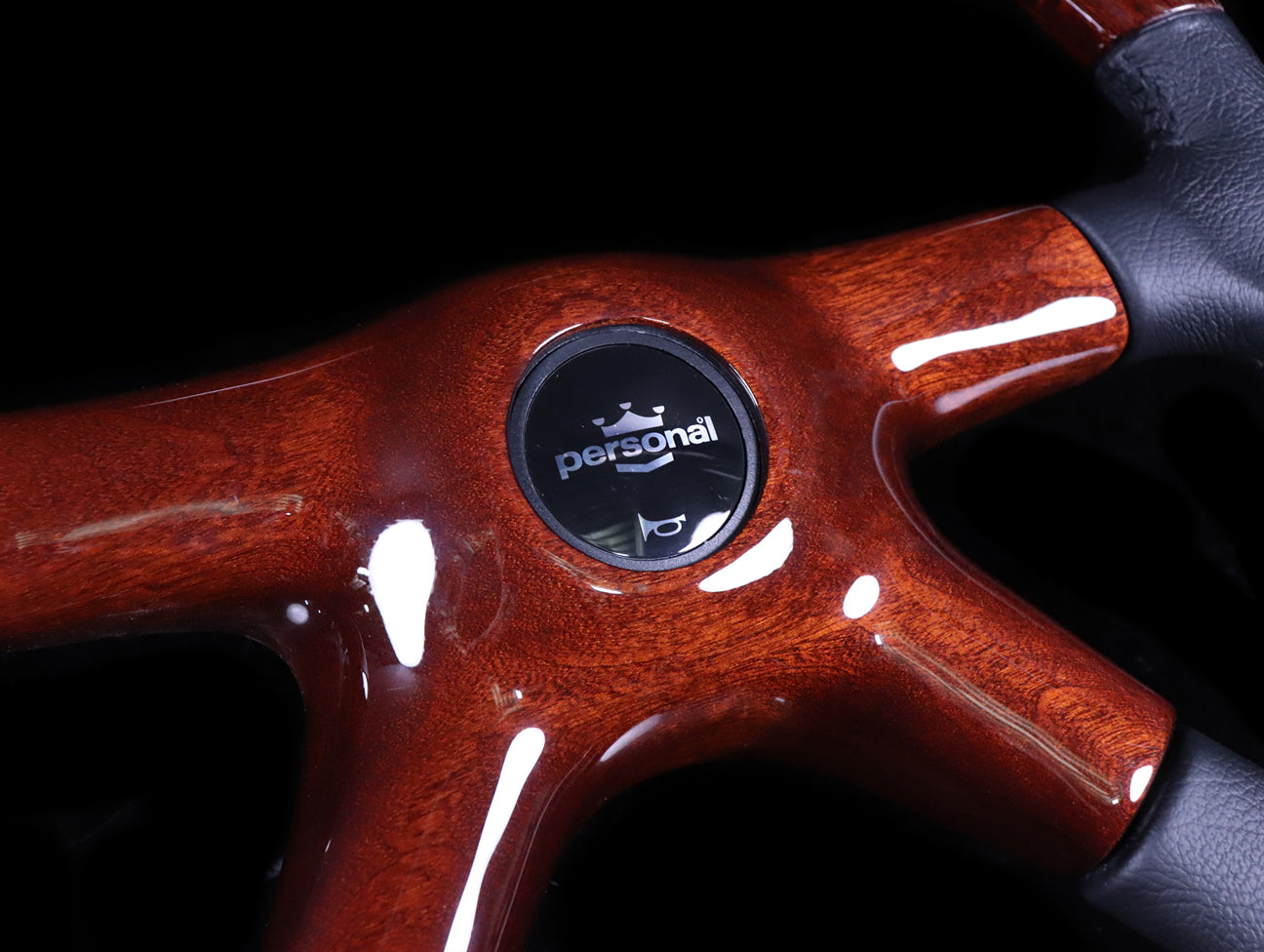 Personal Sprint 4 Prestige 365mm Wood & Leather Steering Wheel