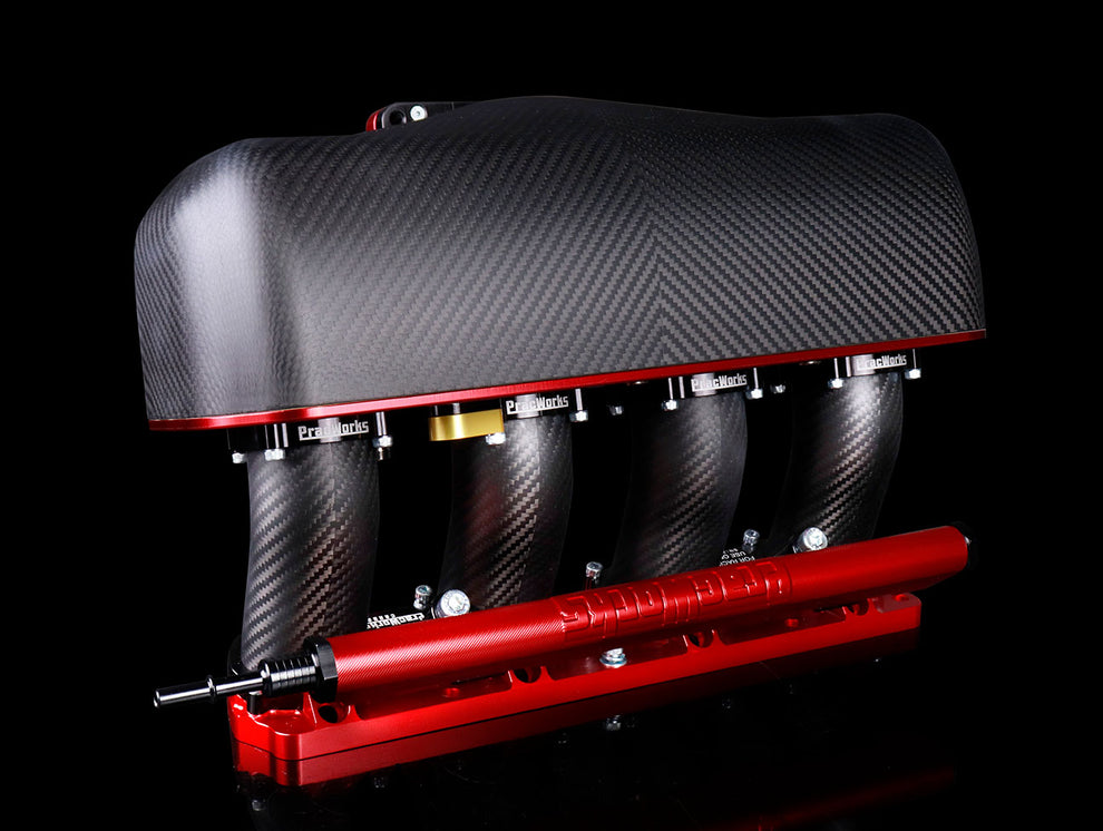 Pracworks x Drag Cartel KSeries Carbon Centerfeed Intake Manifold w