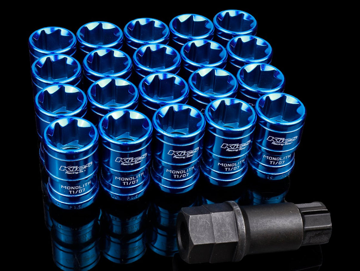 Project Kics Monolith T1/07 Lug Nut Set 14x1.50 JHPUSA