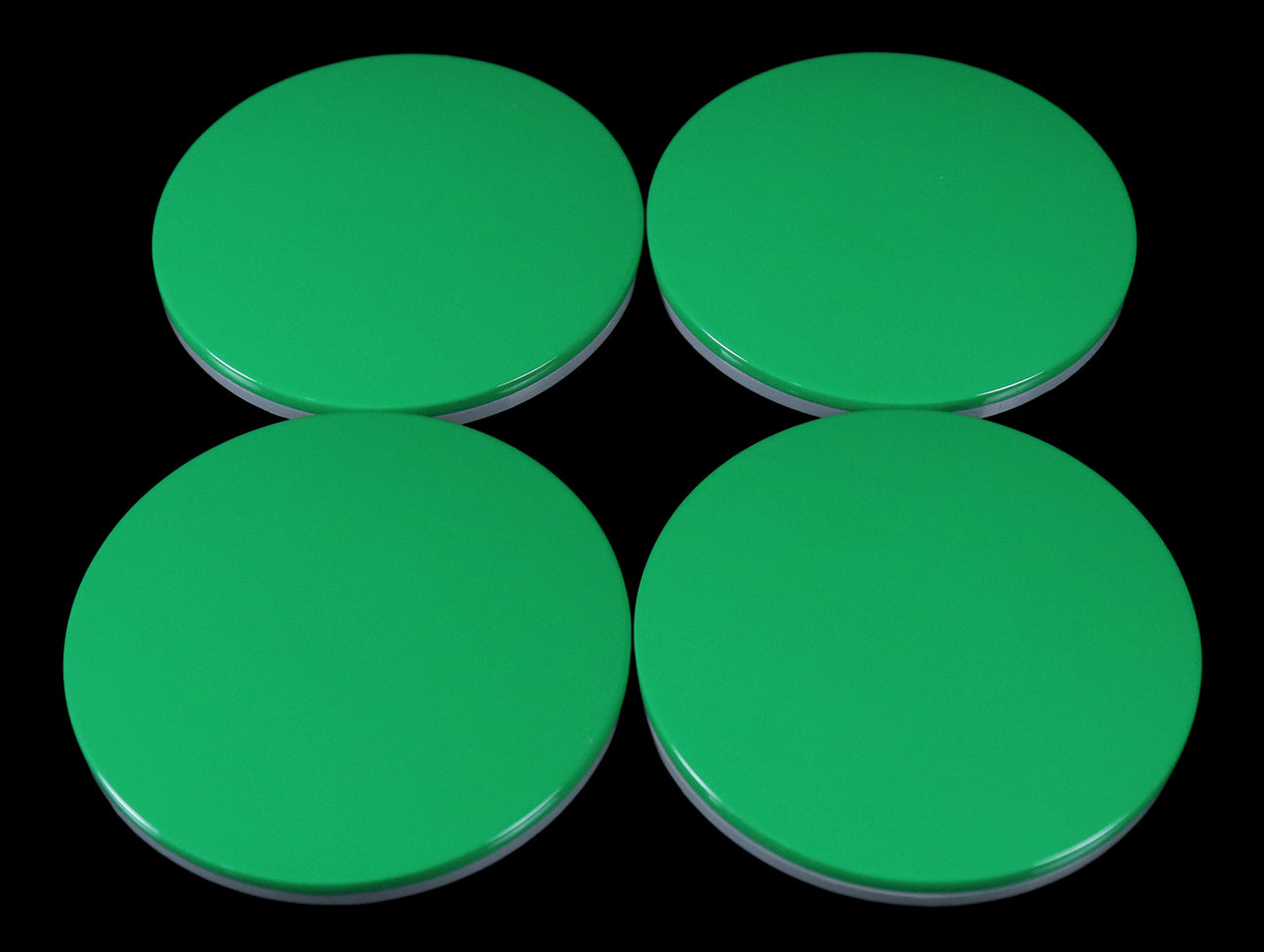 Rays A-Flat Type Center Cap - GT Green