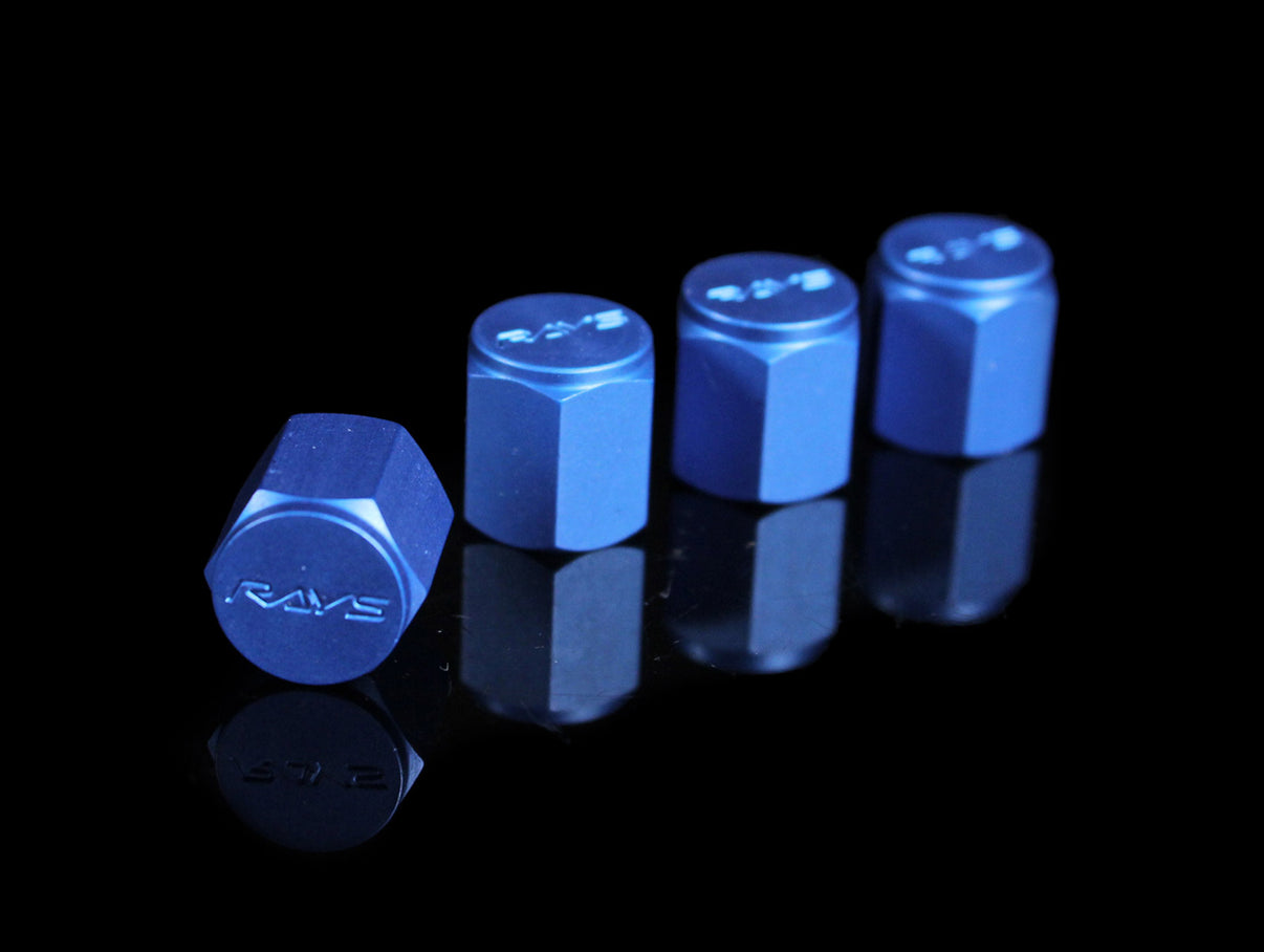 Rays Engineering Air Valve Cap Set JDM Honda Parts USA JHPUSA