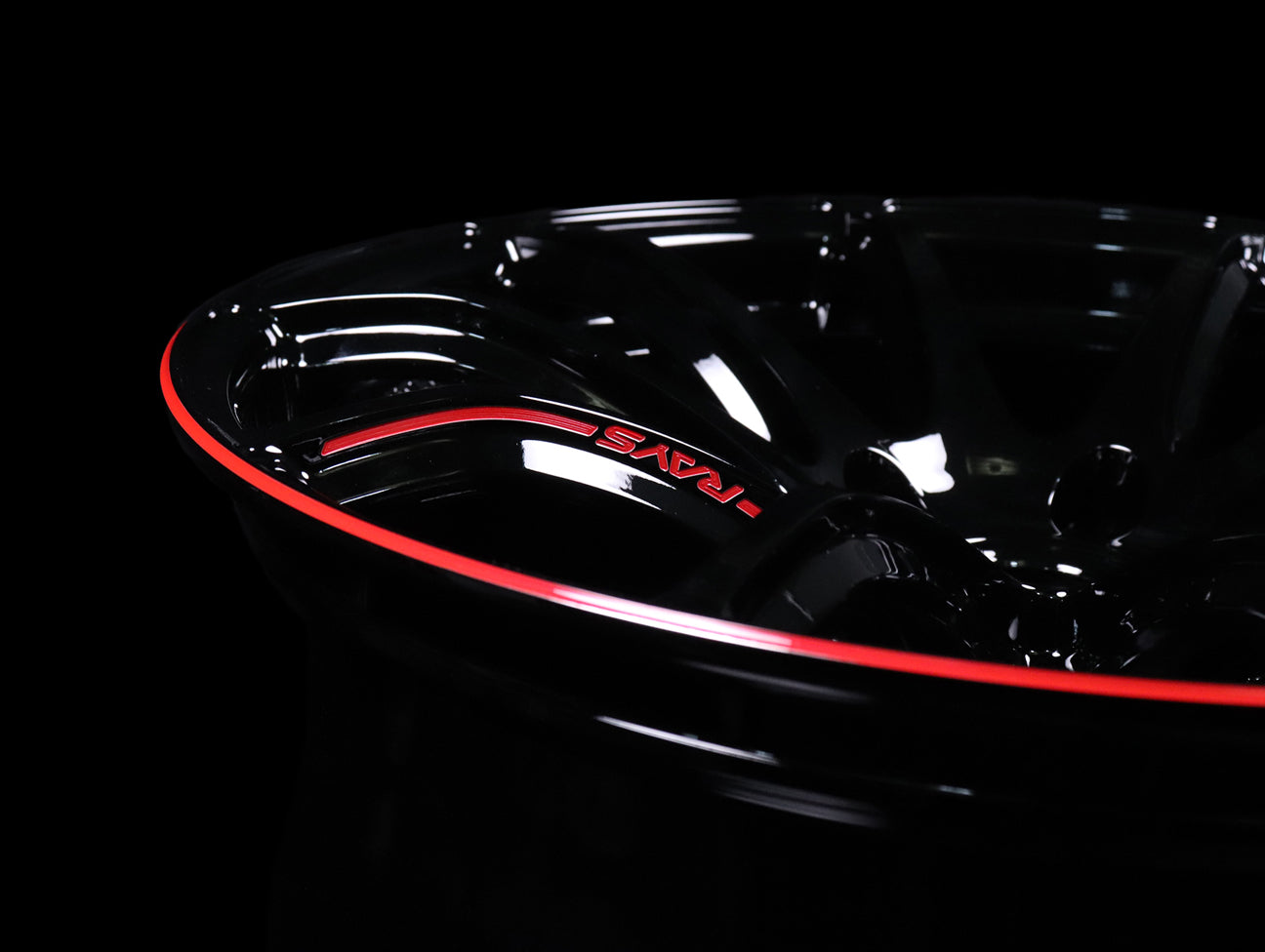 Rays Gram Lights 57 Transcend REV LIMIT Edition Wheels - Gloss Black 19x8.5 / 5x120 / +45