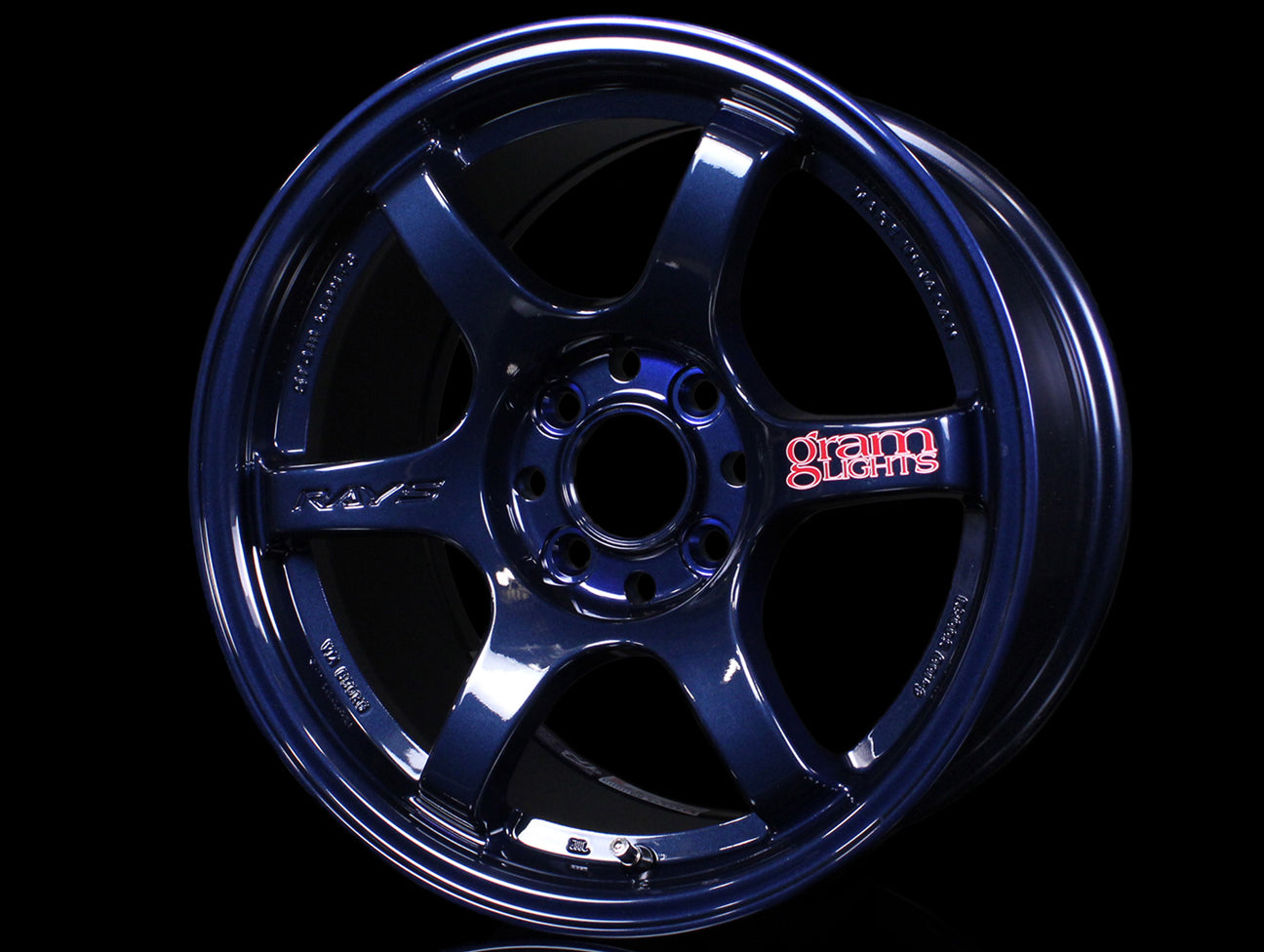 Rays Gram Lights 57DR Wheels - Mag Blue 15x8 / 4x100 / +28