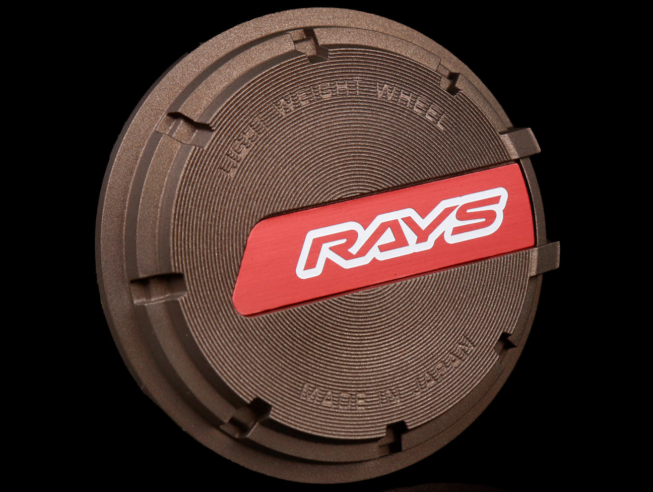 Rays Gram Lights GL Center Cap - Red / Bronze