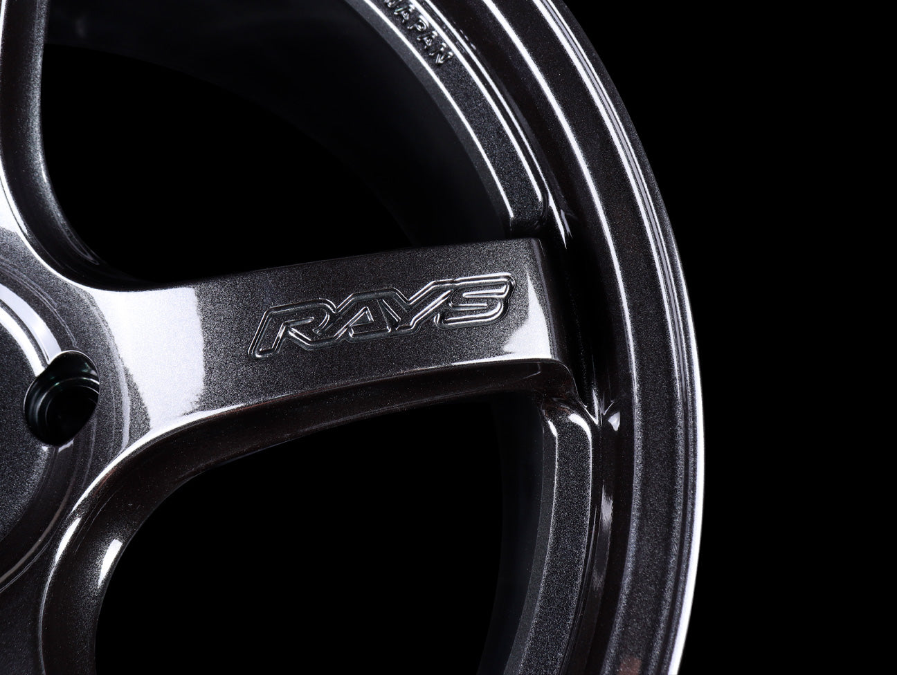 Rays Gram Lights 57CR Wheels - Glass Black 19x9.5 / 5x120 / +35