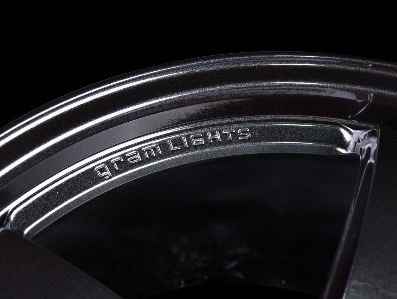 Rays Gram Lights 57CR Wheels - Glass Black 19x9.5 / 5x120 / +35