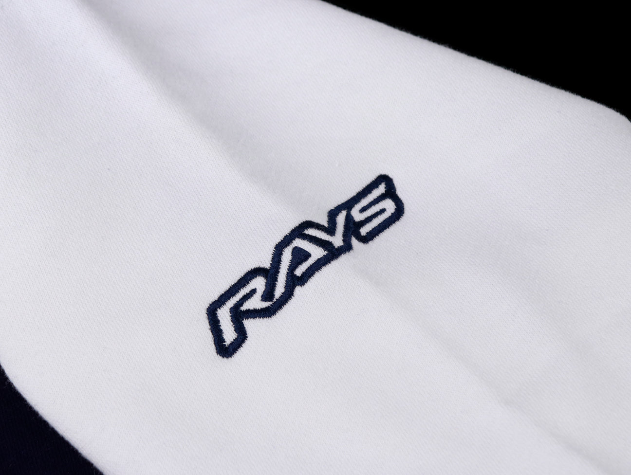 Rays The Concept is Racing Varsity Jacket - Oxford Navy / White