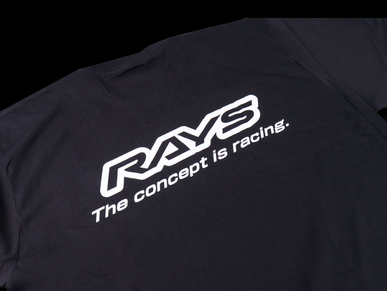 Rays Concept Is Racing T-Shirt - Black