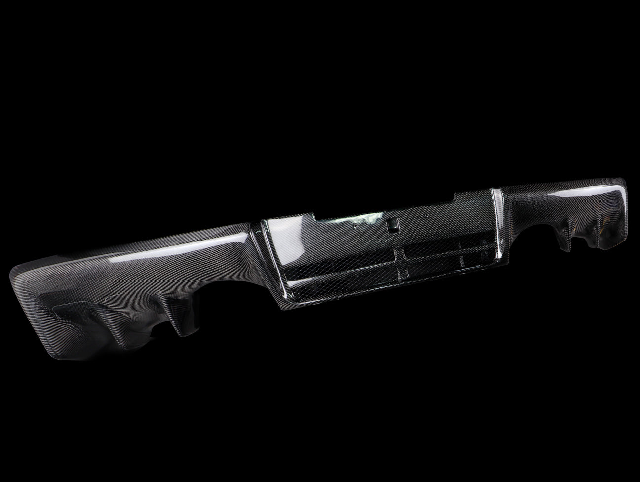 Seibon OEM Style Rear Diffuser - 18-15 Mitsubishi Evo X - JHPUSA