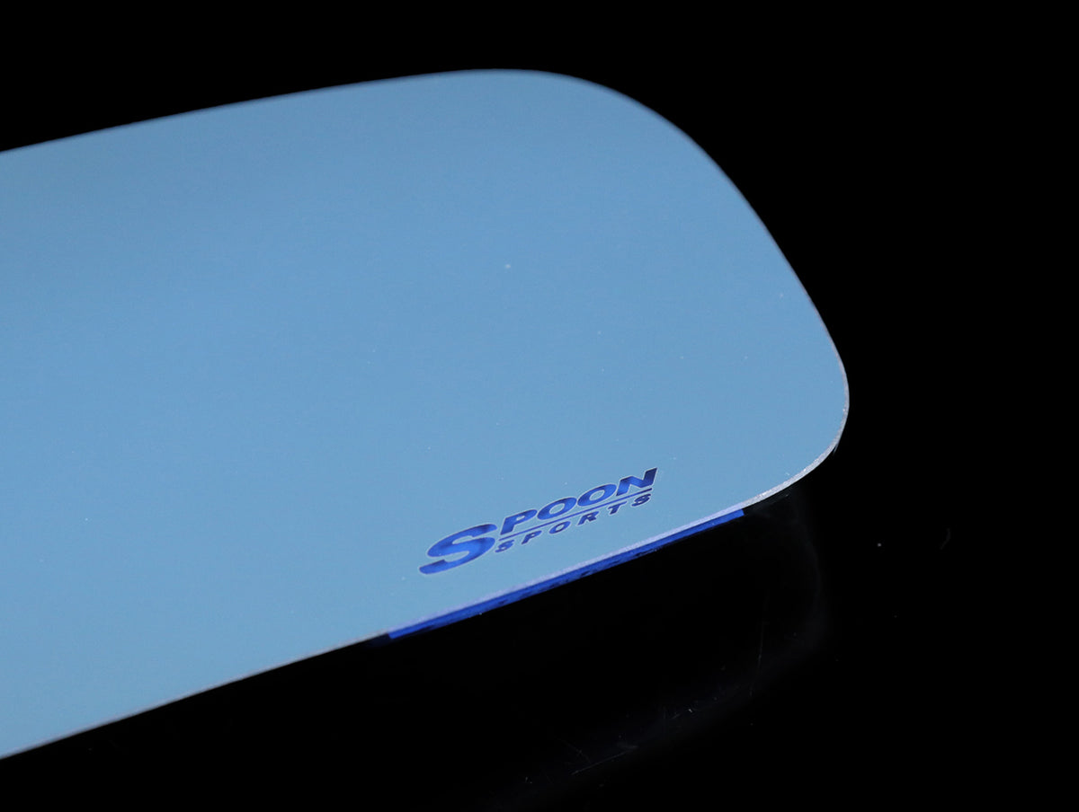 Spoon Blue Wide Rear View Mirror - Honda - JHPUSA