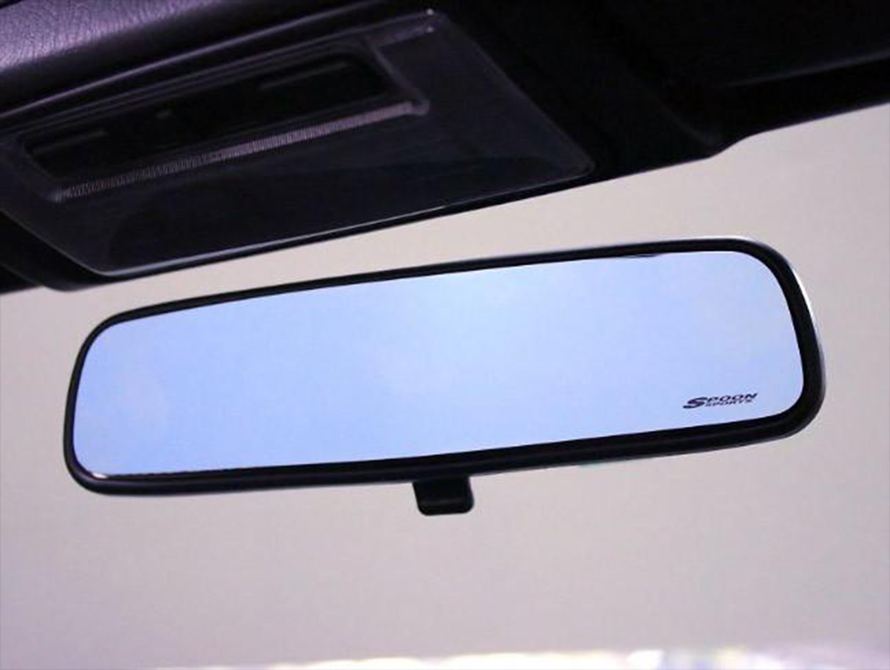 Spoon Blue Wide Rear View Mirror - Acura