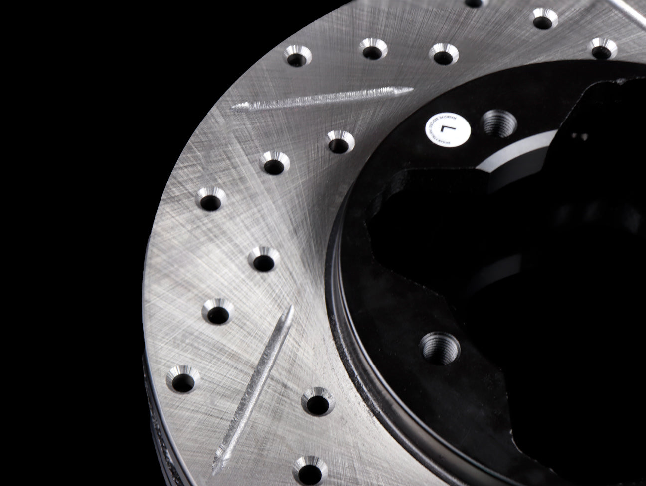 StopTech Drilled & Slotted Front Rotors - Honda