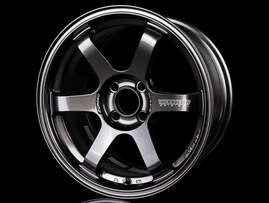 Volk Racing TE37 Sonic Wheels - Diamond Black 16x8 / 4x100 / +35