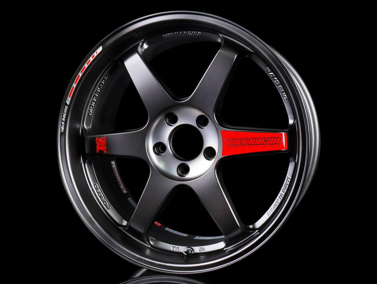 Volk Racing TE37SL Black Edition III Wheel - 19x9.5 / 5x114 / +38
