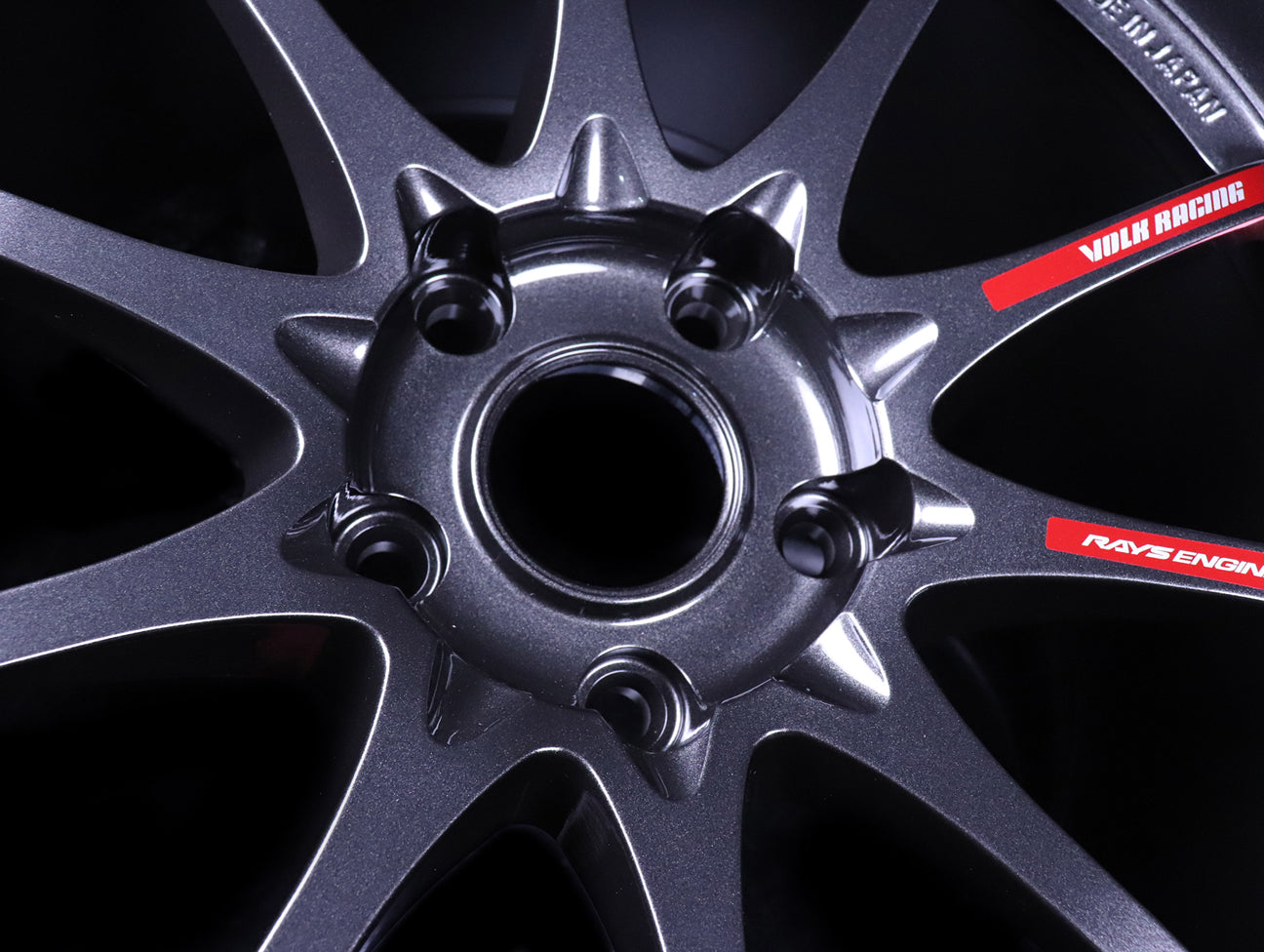Volk Racing CE28CR II Black Edition Wheels - Diamond Dark Gunmetal 18x9.5 / 5x114 / +35