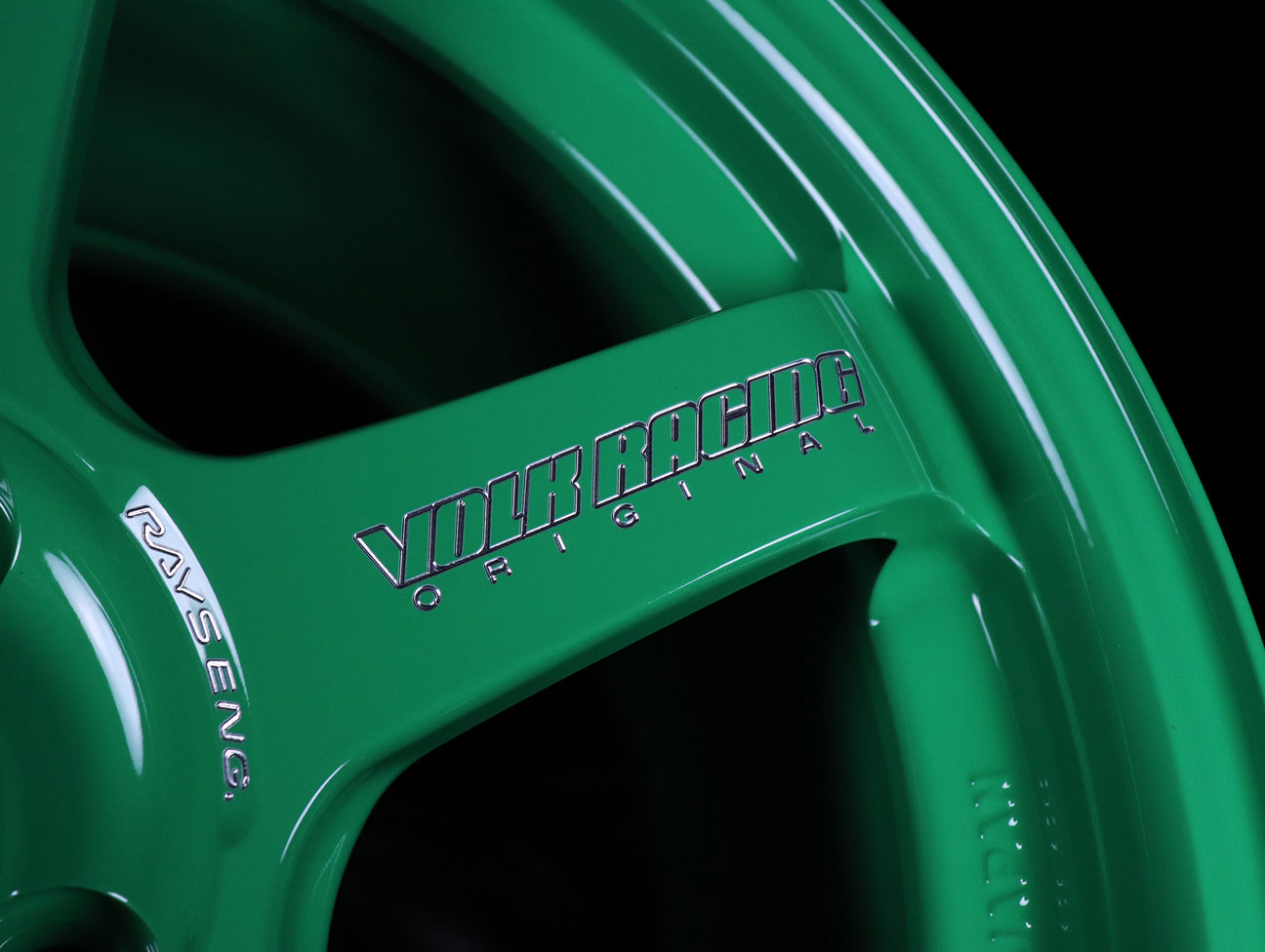 Volk Racing TE37 Sonic Wheels - Takata Green 16x8 / 4x100 / +35