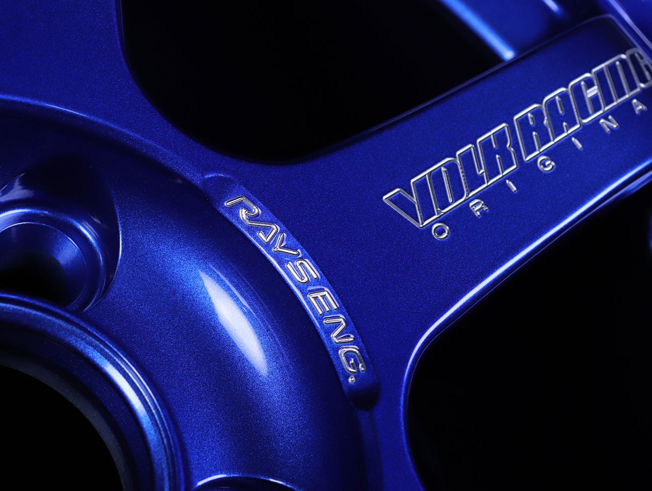 Volk Racing TE37 Sonic Wheels - Hyper Blue 16x8 / 4x100 / +35