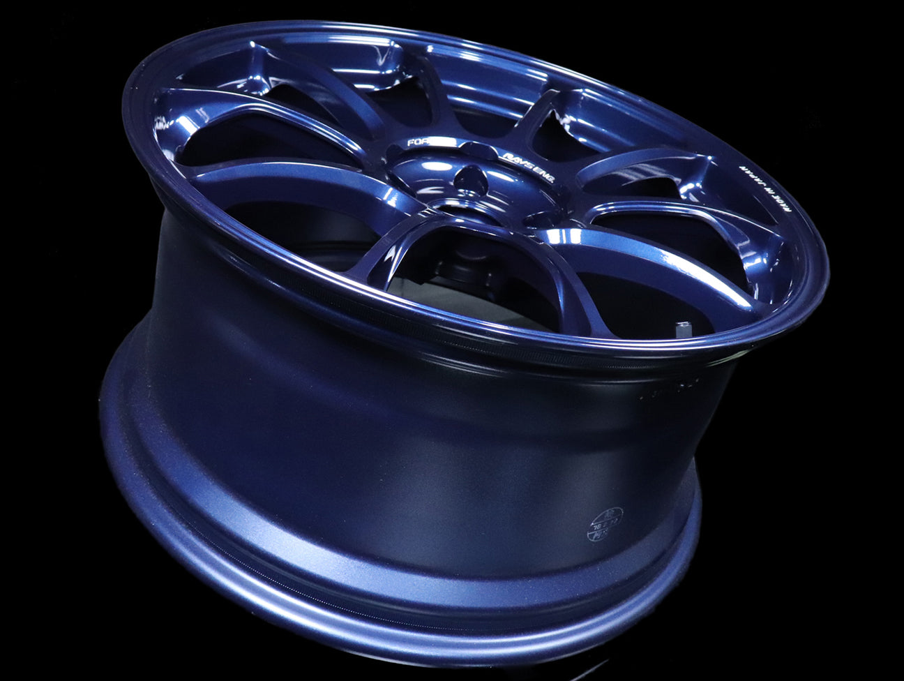 Volk Racing ZE40 Wheels - Mag Blue / 19x9.5 / 5x120 / +45
