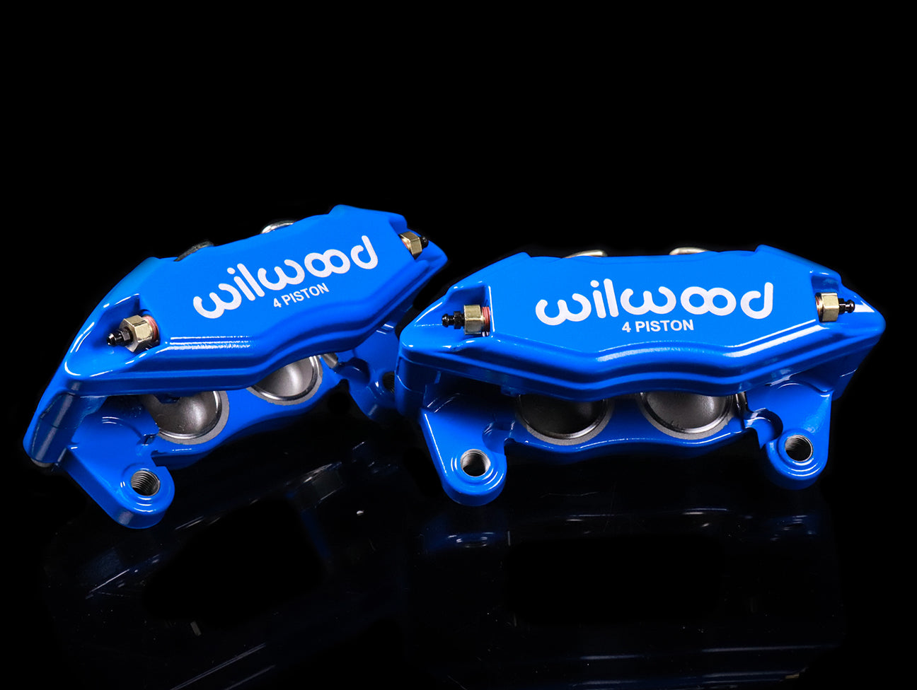 Wilwood Direct Bolt-On DPHA Forged Front Calipers - Competition Blue - Honda / Acura