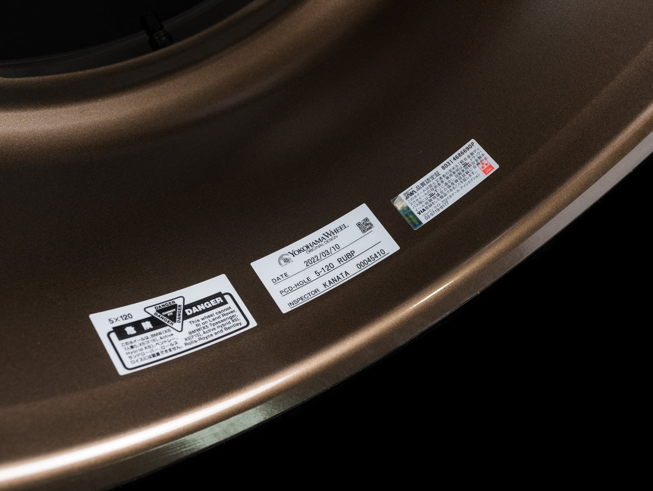 Advan Racing GT Premium Wheels - Umber Bronze - 18x9.5 / 5x120 / +38 -  JHPUSA