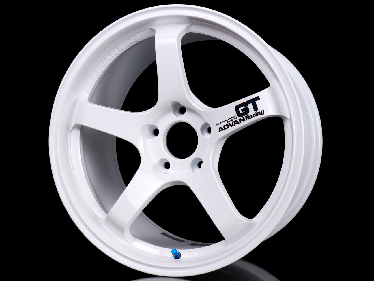Advan Racing GT Wheels - Racing White / 18x9.5 / 5x120 / +35 - JHPUSA