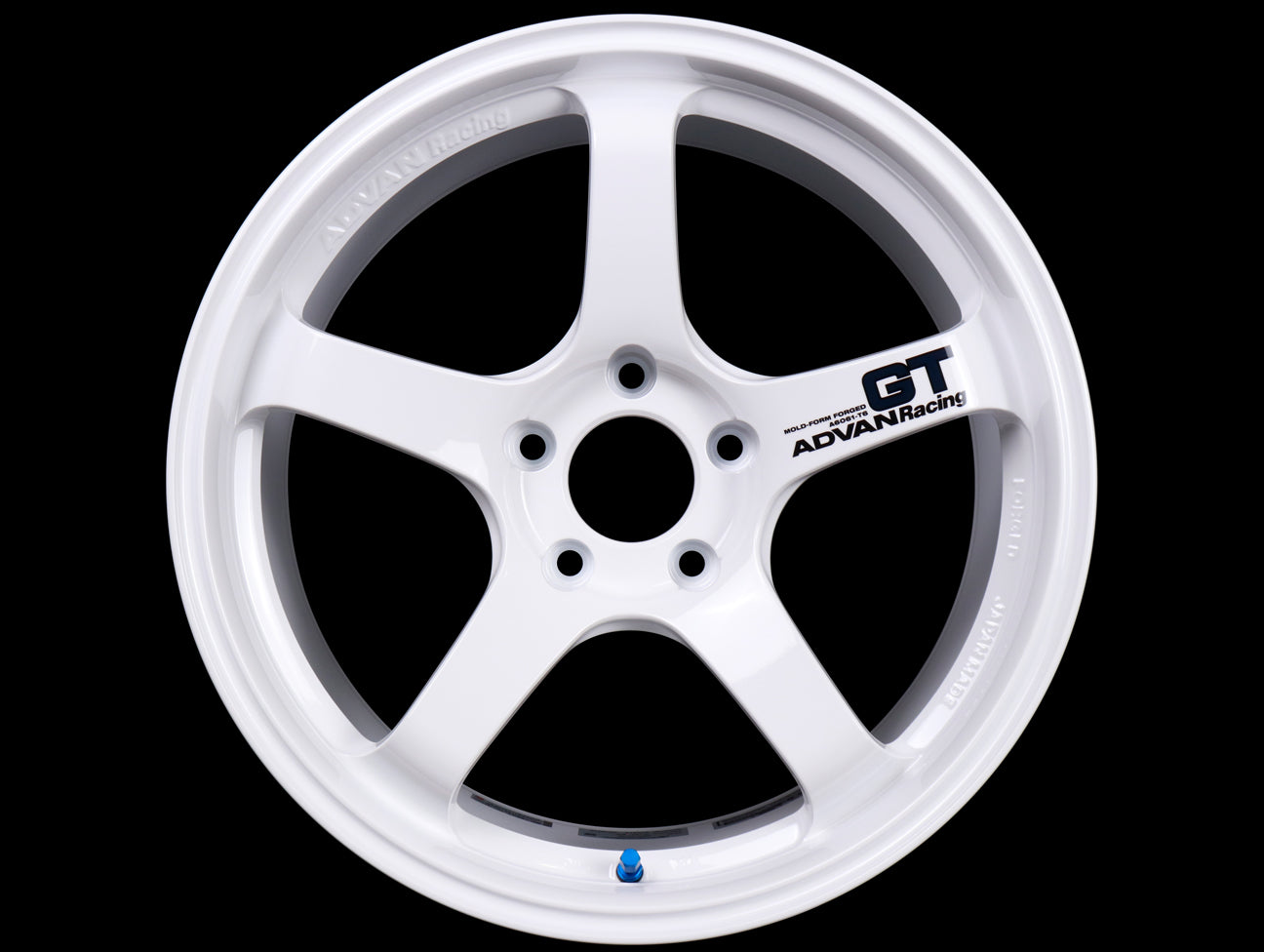 Advan Racing GT Wheels - Racing White / 18x9.5 / 5x120 / +35