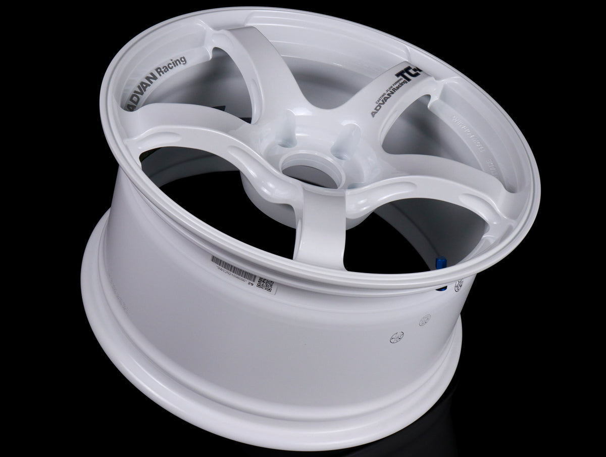 Advn Rims Advan Racing TC4 Wheels - White / 18x9.5 / 5x114.3 / +35 - JHPUSA
