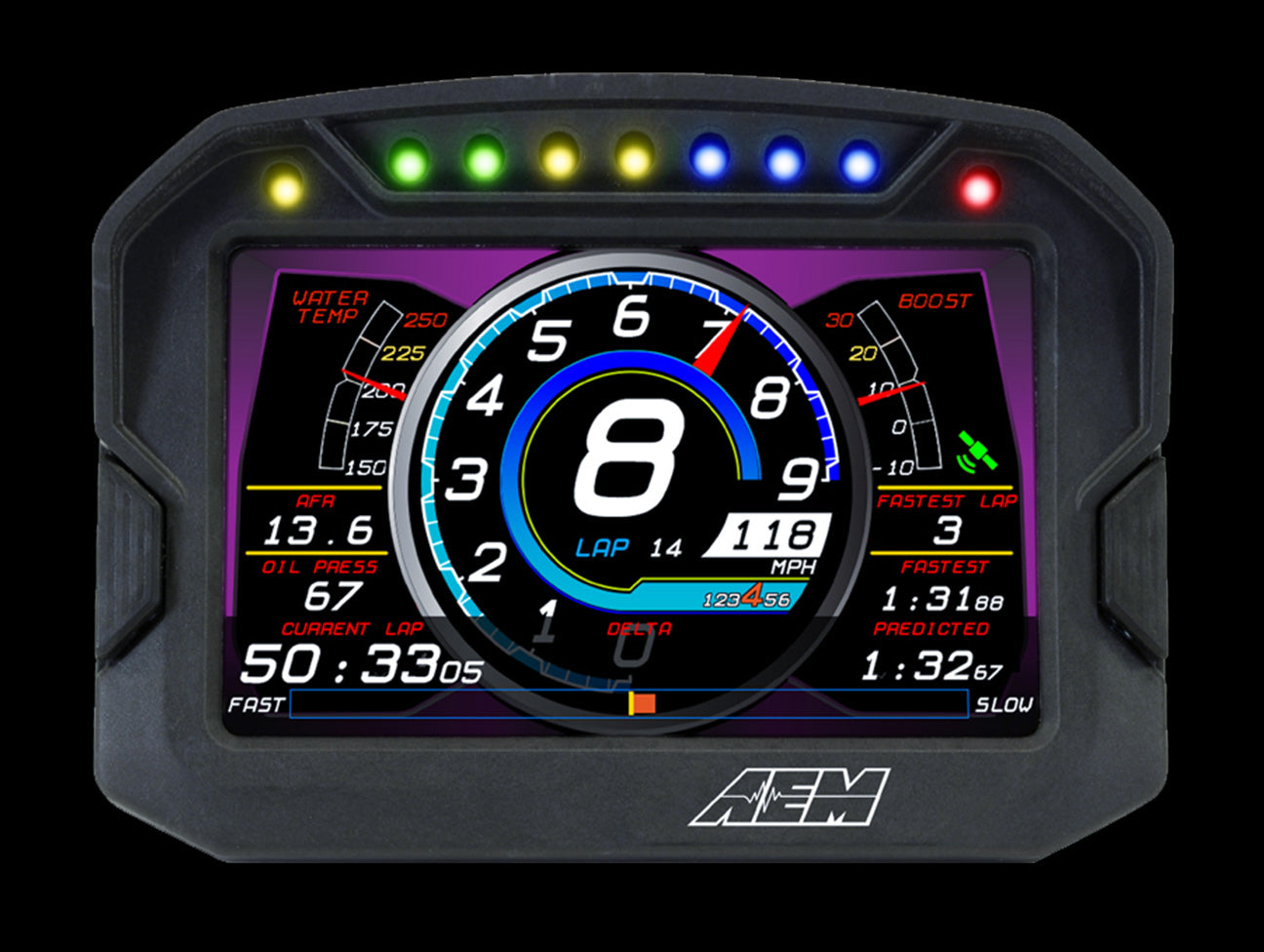 AEM CD-5 5" Carbon Digital Racing Dash Color Display