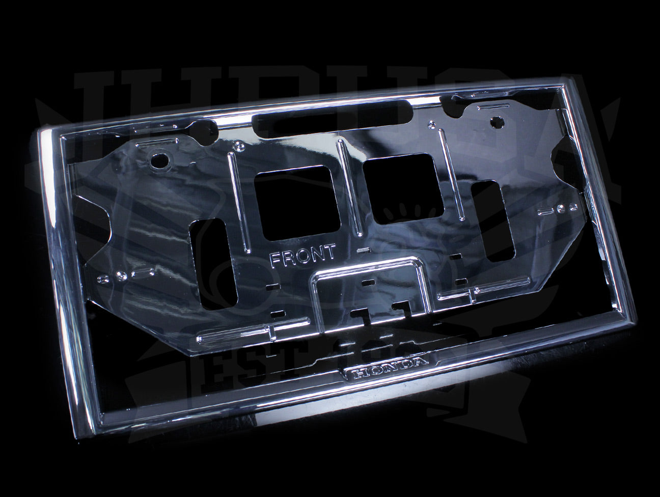 Honda JDM Front & Rear License Frame & Lock Kit