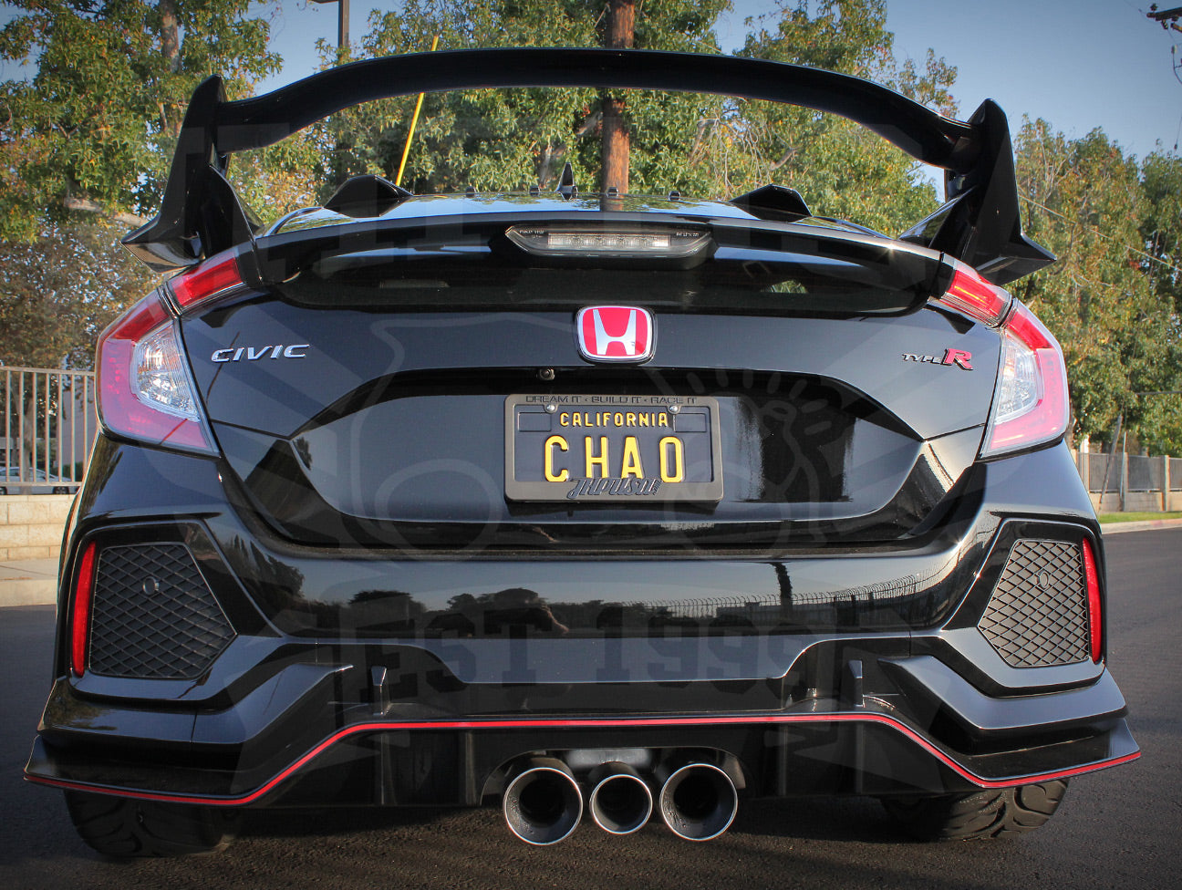 Honda 'Type-R' Rear Emblem - 17-21 Civic Type-R (FK8) - JHPUSA