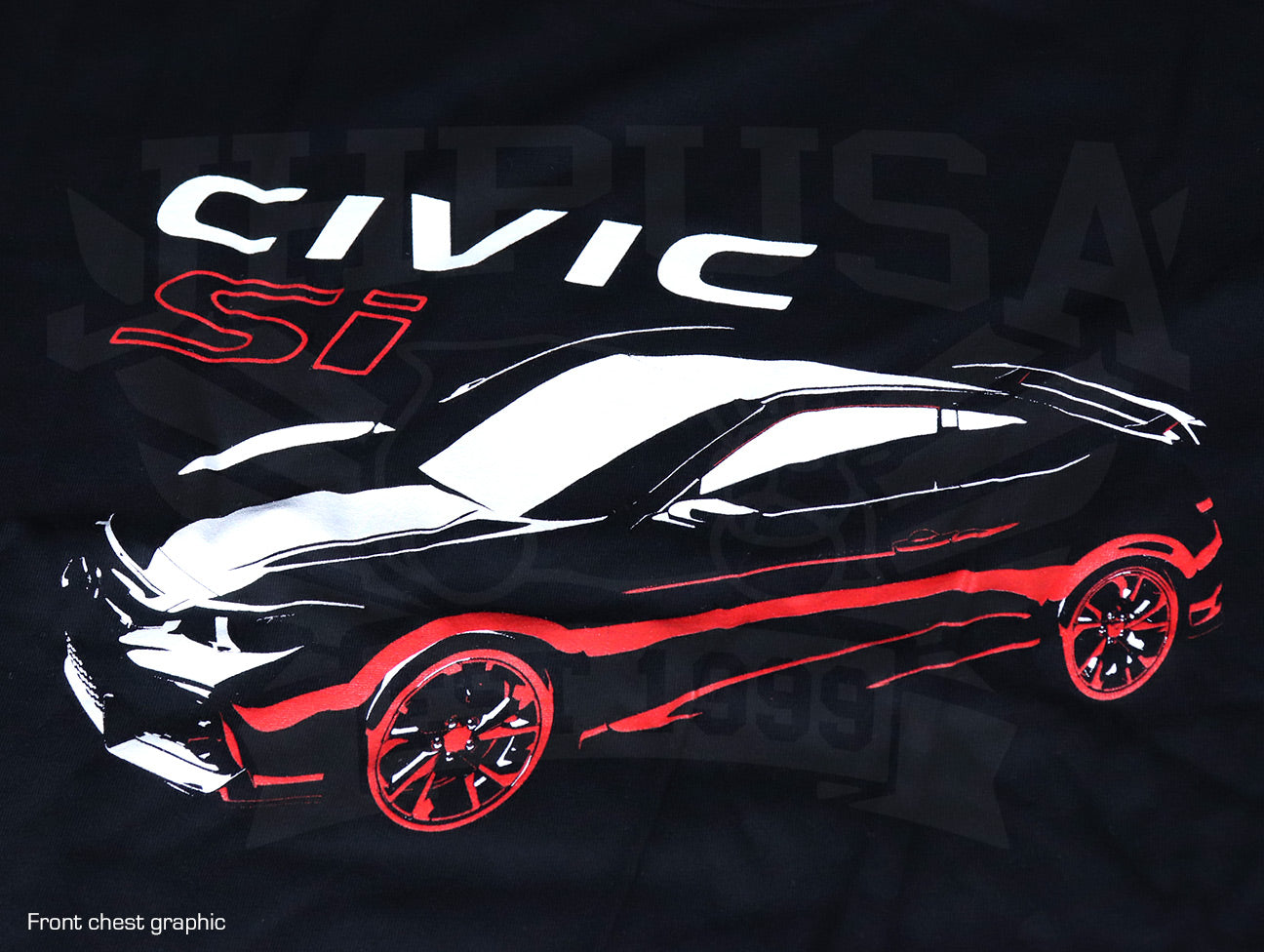 Official Licensed - Honda Civic Si Silhouette T-Shirt