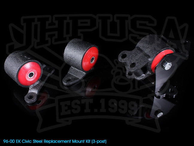 Innovative Steel Replacement Engine Mount Kit - 96-00 Civic