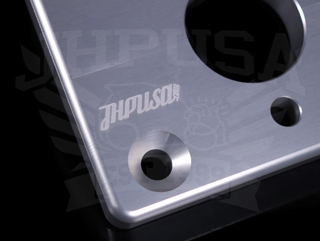 JHPUSA V2 Brake Master Cylinder Booster Delete Plate - Silver
