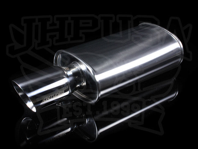 K-Tuned Universal Oval Muffler - JDM Honda Parts USA – JHPUSA