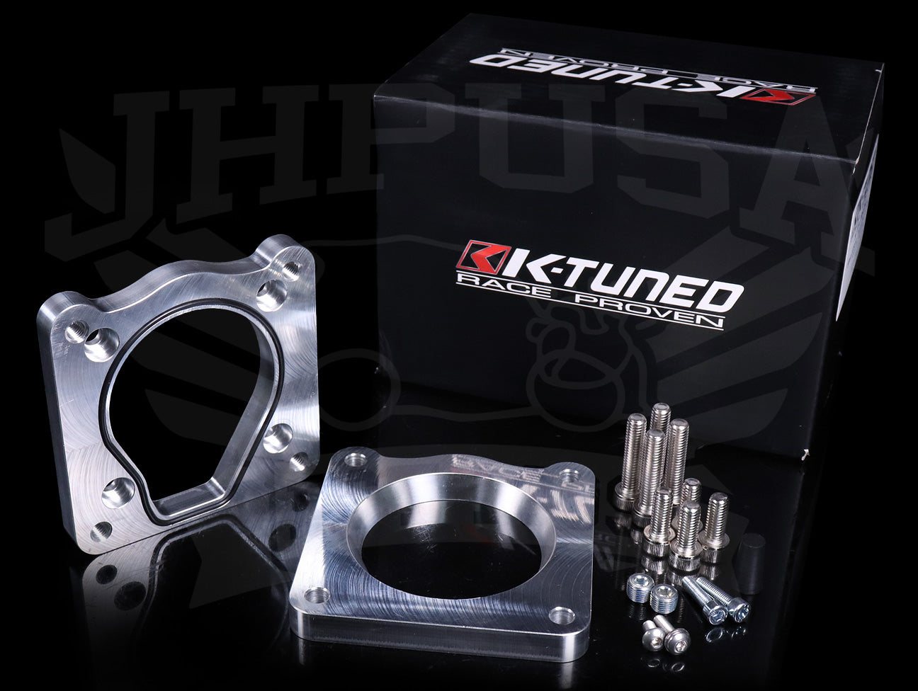 K-Tuned 80mm to RBC Throttle Body Adapter Plates - K-series