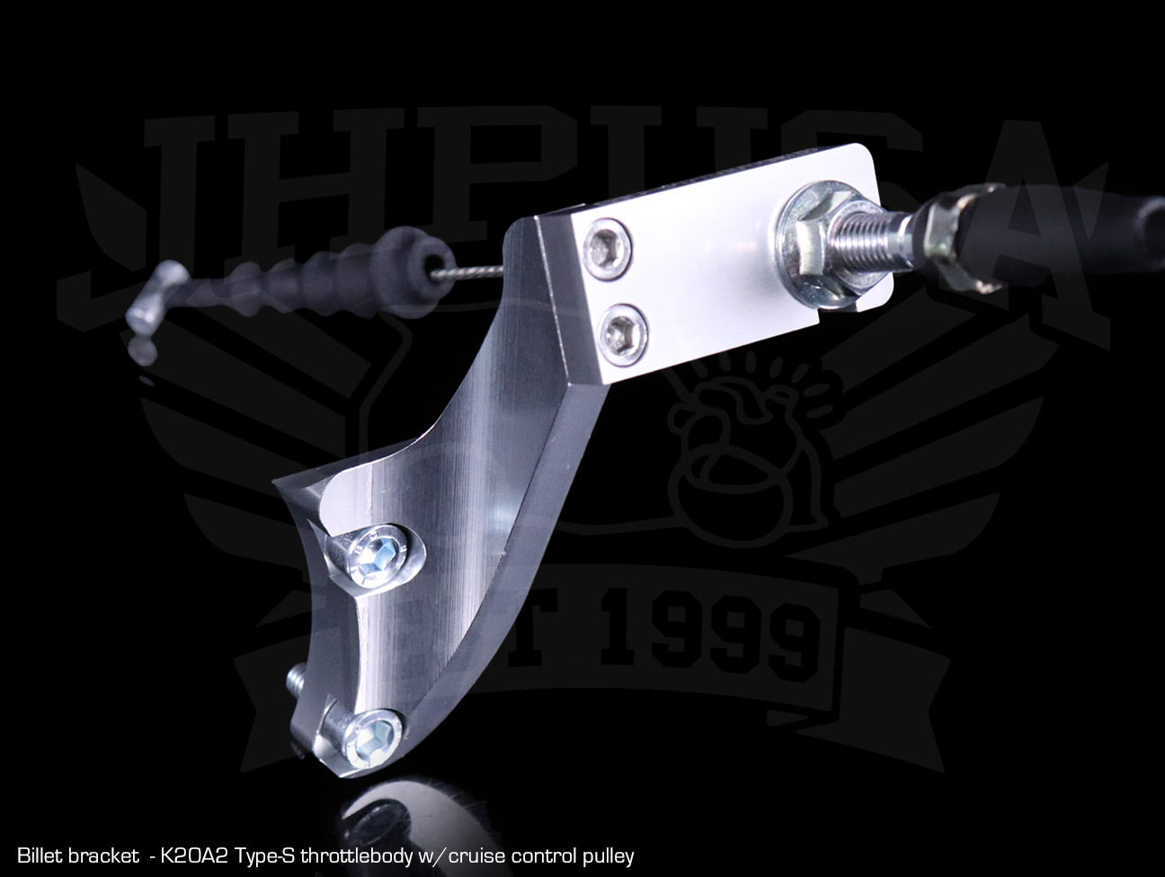 K-Tuned K-series Throttle Cable w/ Billet Bracket - Civic / Integra / RSX