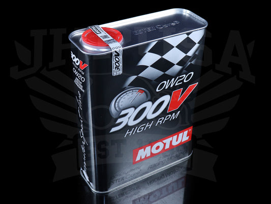 Motul 300V Synthetic Racing Motor Oil - 0W20 / 2 Liter
