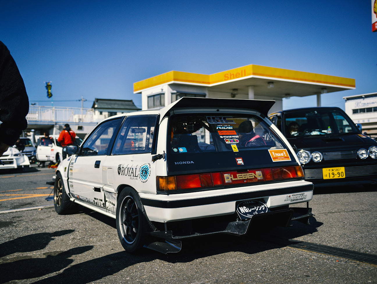 Osaka JDM Rear "Devil Wing" - 84-87 Civic Hatchback