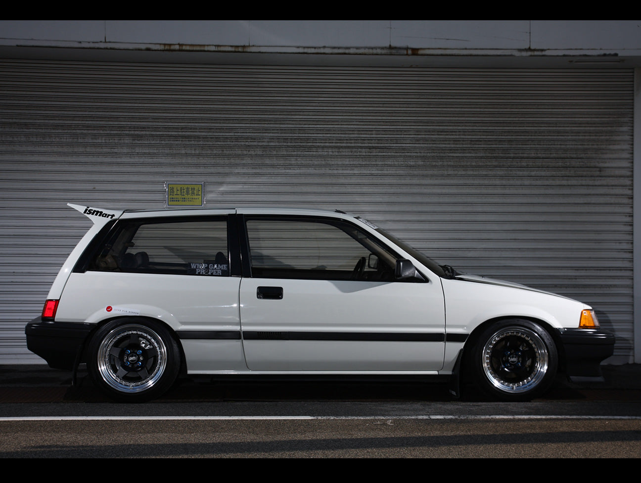 Osaka JDM Rear "Devil Wing" - 84-87 Civic Hatchback