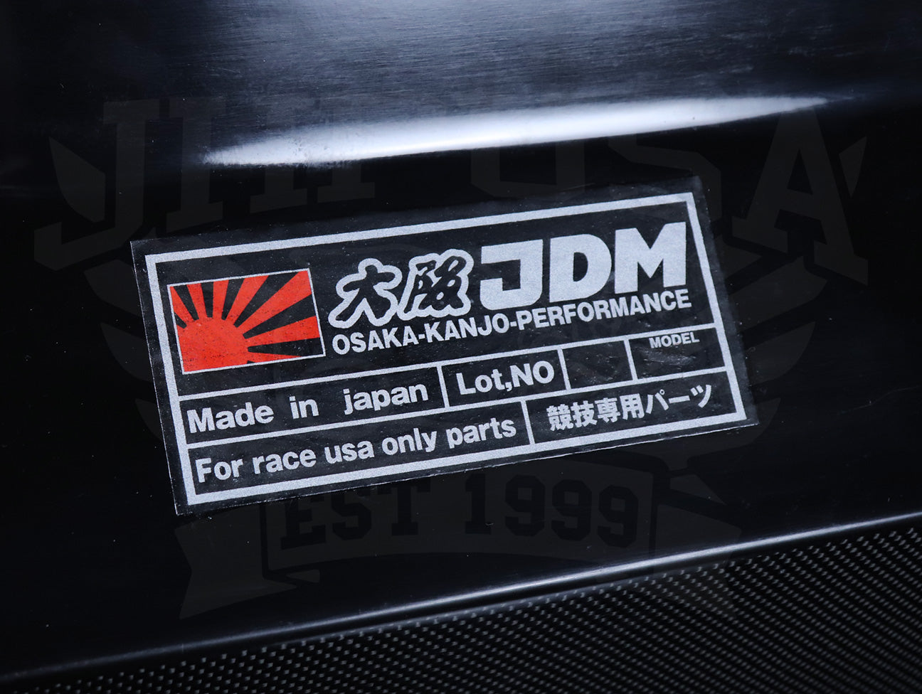 Osaka JDM Carbon Fiber Rear "Devil Wing" - 92-95 Civic Hatchback