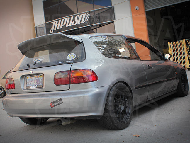 Osaka JDM FRP Rear "Devil Wing" - 92-95 Civic Hatchback